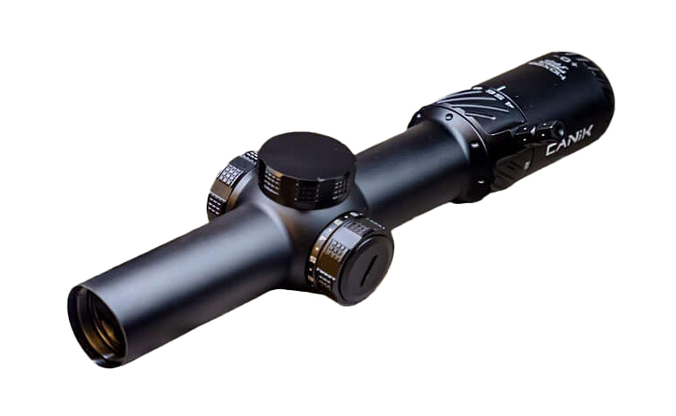 Canik Knight 1-10x28 Riflescope – Fiber Cross