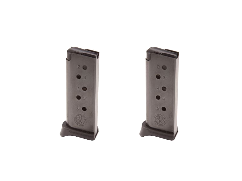 Ruger LCP Value Pack .380 ACP 6-Round Magazine – Blued