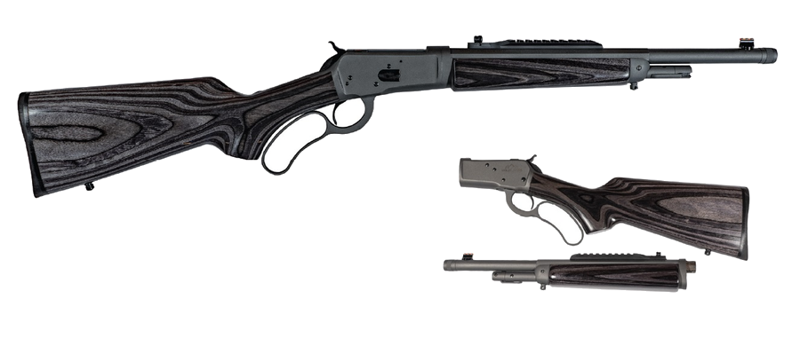 Chiappa Firearms 1892 L.A. Wildlands Takedown Rifle – 44 Magnum / 44 Special, Tactical Gray Cerakote