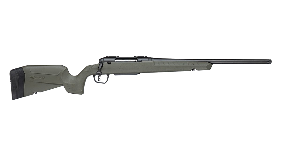 Savage Arms Axis 2 22-250 Rifle – Green, 20" Barrel