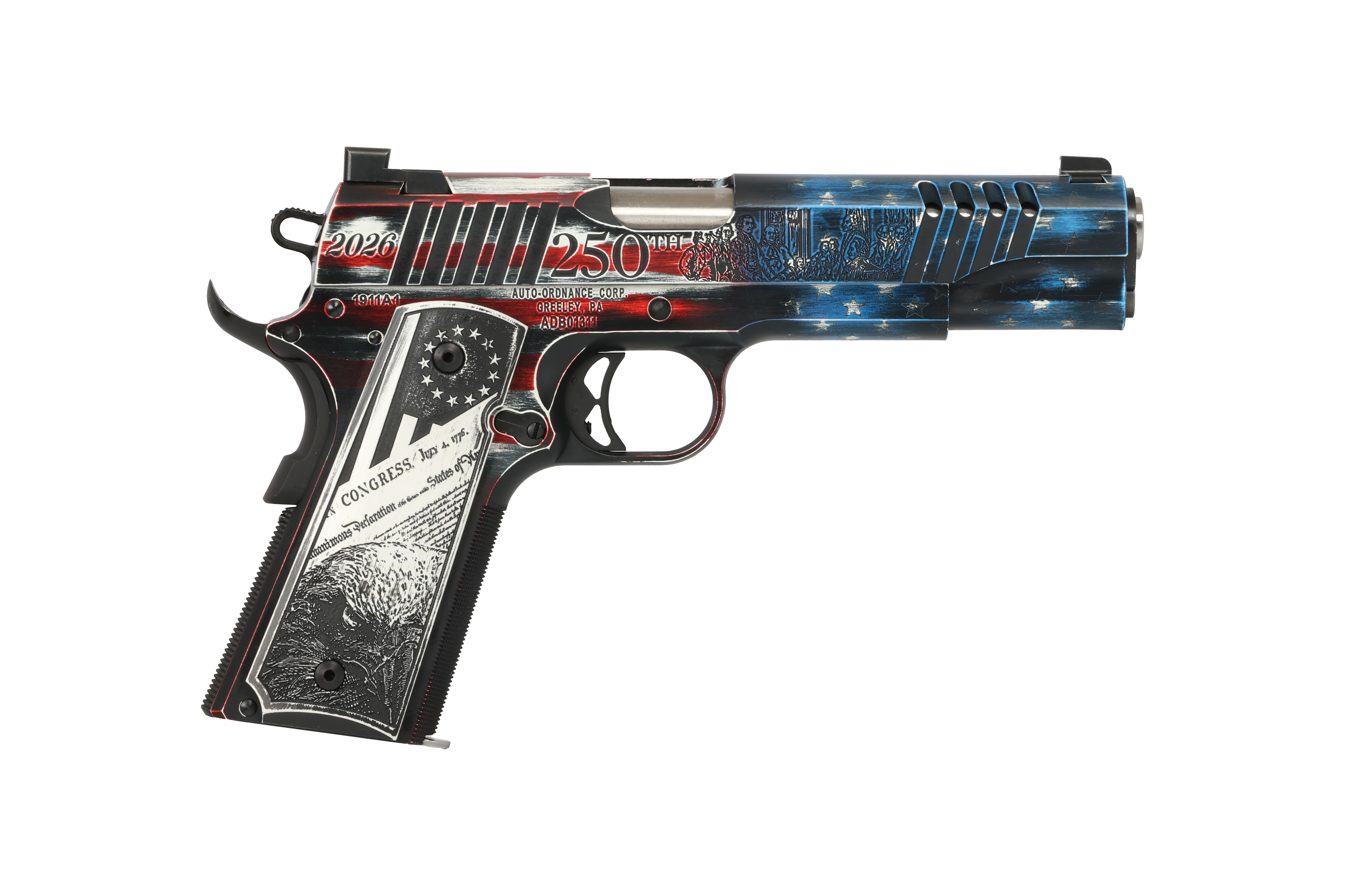 Auto-Ordnance - Thompson 1911 Founding Fathers .45 ACP Pistol