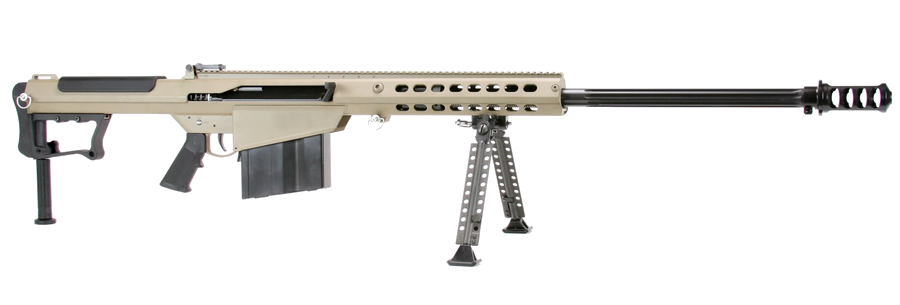 Barrett M107a1 .50 BMG Rifle – 29" Barrel, FDE