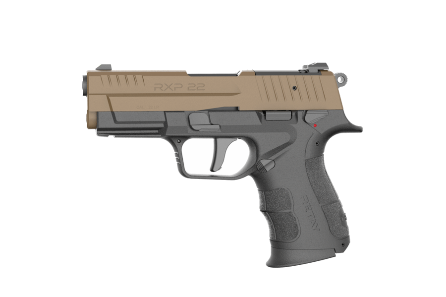 Retay RXP22 .22 LR Pistol – Black Frame/FDE Slide