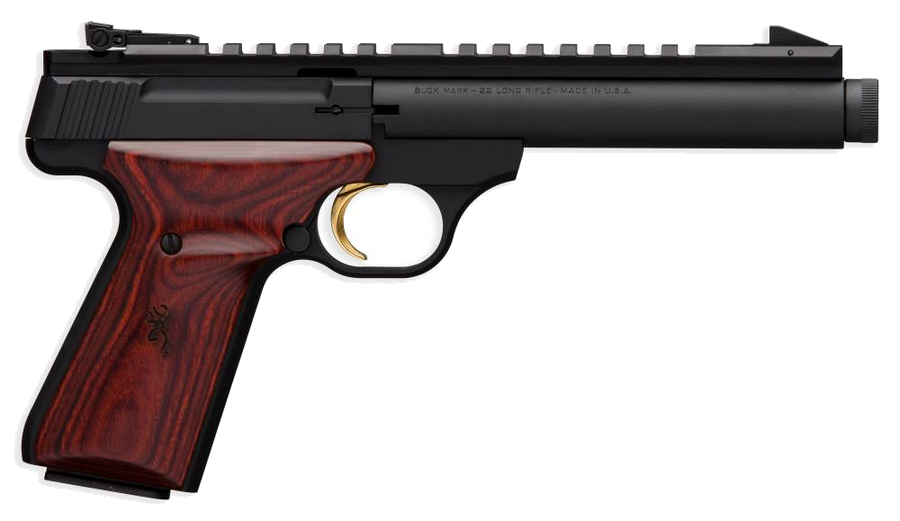 Browning Buck Mark Field Target .22 LR Pistol – Threaded