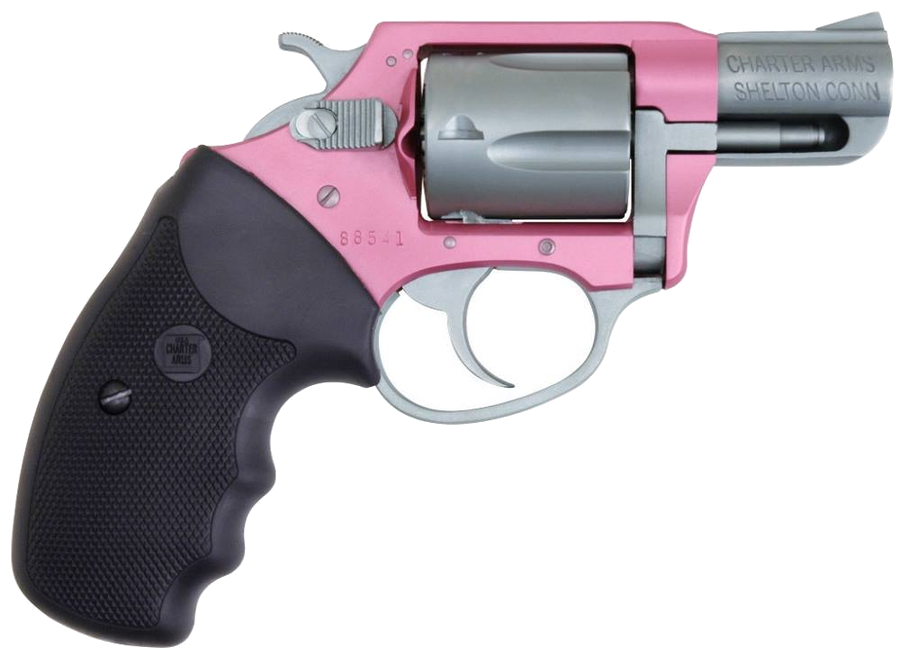Charter Arms Southpaw .38 Special Revolver – Pink