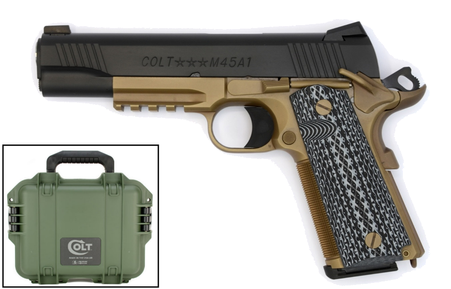 Colt Custom Shop CQB .45 ACP Pistol – FDE