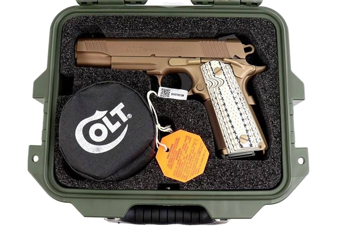 Colt Custom Shop CQB .45 ACP Pistol – FDE