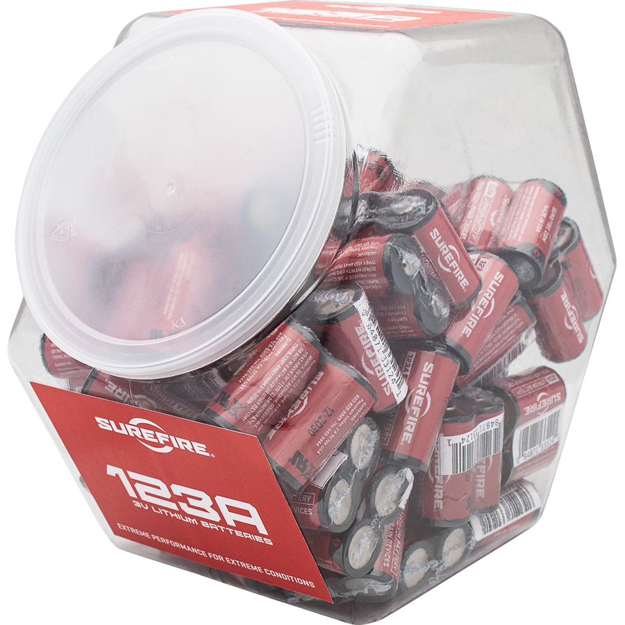 SureFire Lithium Battery 65-Pack Box