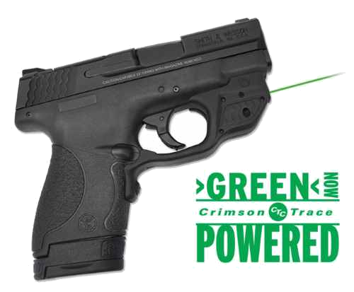 Crimson Trace Laserguard S&W Shield Green 01-4490-1