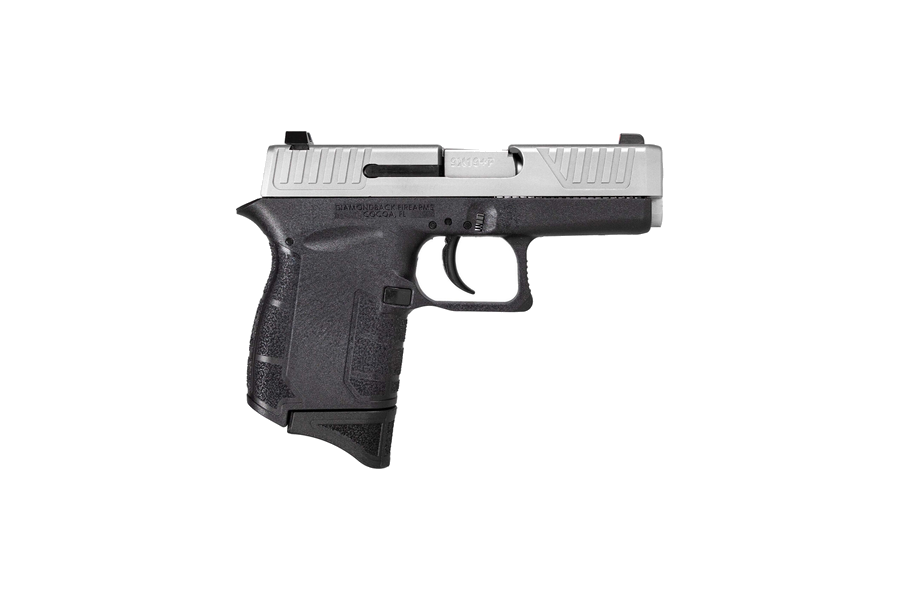 Diamondback Firearms Db9 9mm Pistol – 3", 6+1, Nickel Boron, Polymer Frame, Black Polymer, Real Windage-Adjustable
