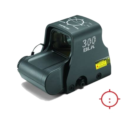 EOTech XPS2 Black 300BLK Red Ret CR123 Holographic Weapon Sight