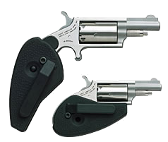North American Arms Mini-Revolver Holster / Grip Combo .22 Magnum Revolver – 1 1/8" Barrel