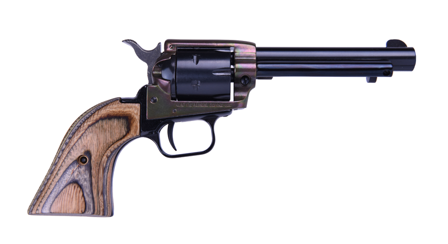 Heritage Rough Rider Small Bore .22 LR Revolver – 4.75" Barrel, Laminate