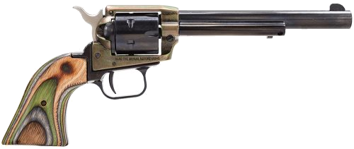 Heritage Rough Rider Small Bore .22 LR / .22 Magnum Revolver – 6.5" Barrel, Color Case Hardened