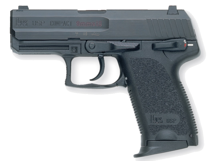 HK USP9 Compact (V1) 9mm Pistol – Blue