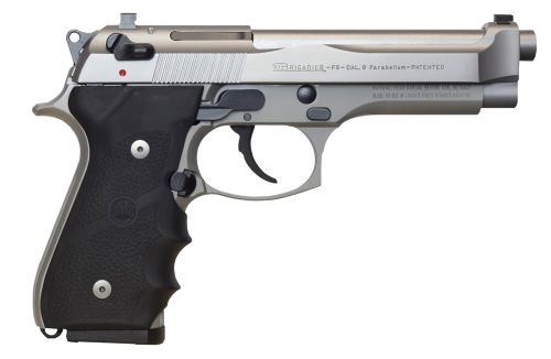 Beretta 92FS Brigadier 9mm Pistol – Rubber Wrap-Around Hogue