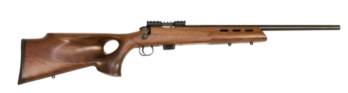 Keystone Sporting Arms 722 Varmint .22 LR Rifle – Laminate American Walnut Thumbhole
