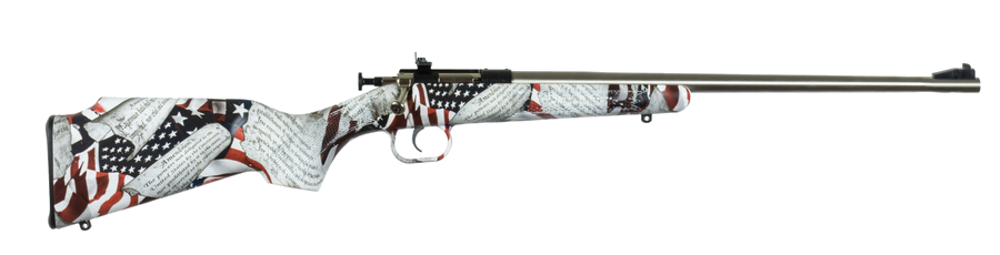 Keystone Sporting Arms Crickett .22 LR Rifle – Amendment Flag/Stainless