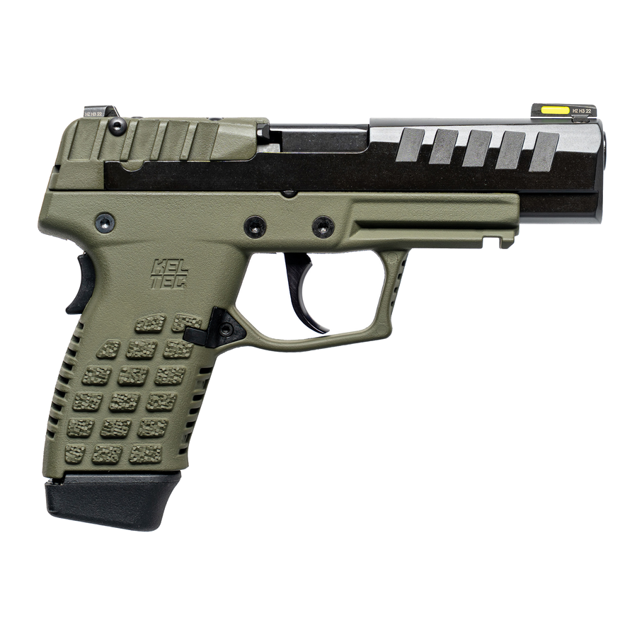 Kel-Tec P15 9mm Pistol – Green Polymer