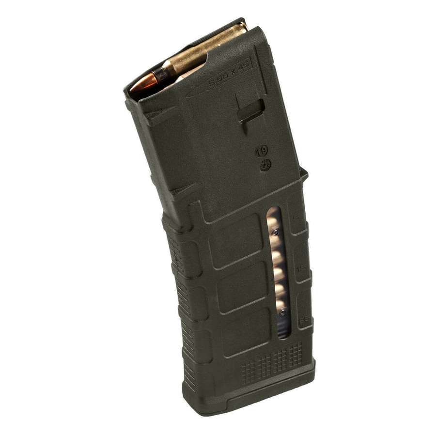 Magpul PMAG 30 AR/M4 Gen M3 5.56 NATO 30-Round Magazine – OD Green