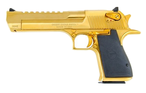Magnum Research Desert Eagle 50 Ae Pistol – Gold