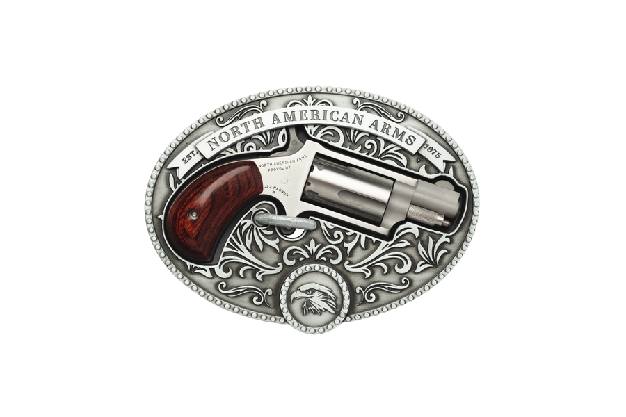 North American Arms Mini-Revolver .22 Magnum – Rosewood Bird's Head Grips