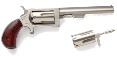 North American Arms Sidewinder Conversion .22 LR / .22 Magnum Revolver – 4" Barrel