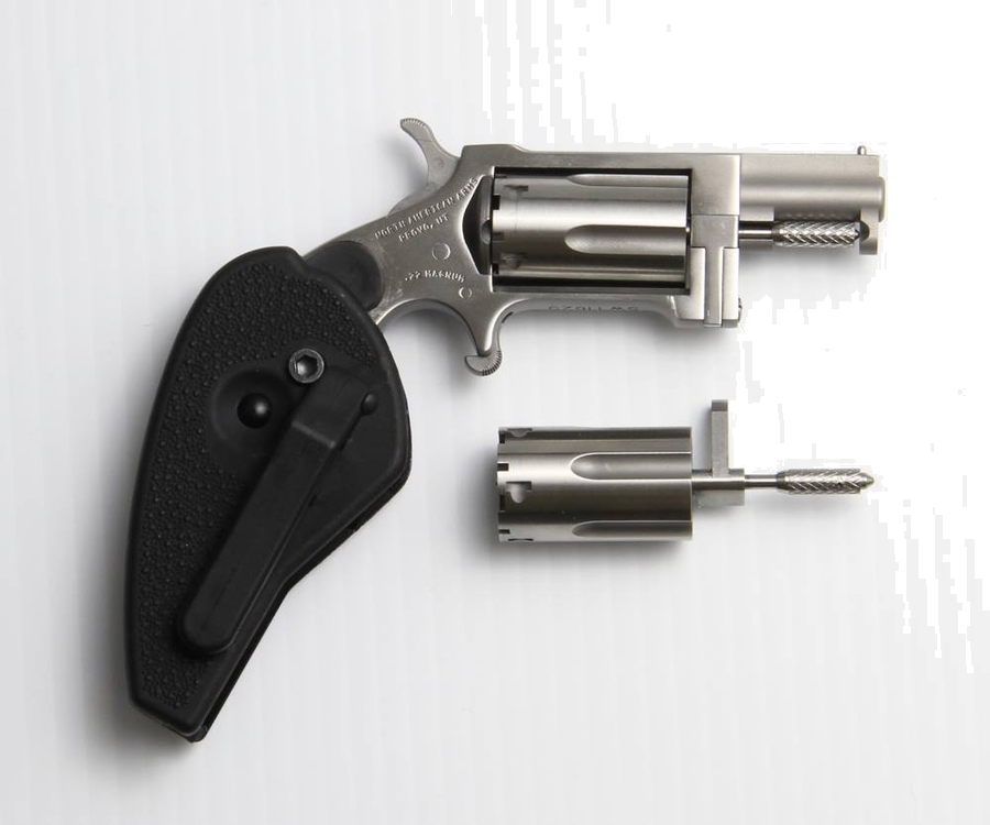 North American Arms Sidewinder Conversion Revolver – .22 LR / .22 Magnum, Stainless