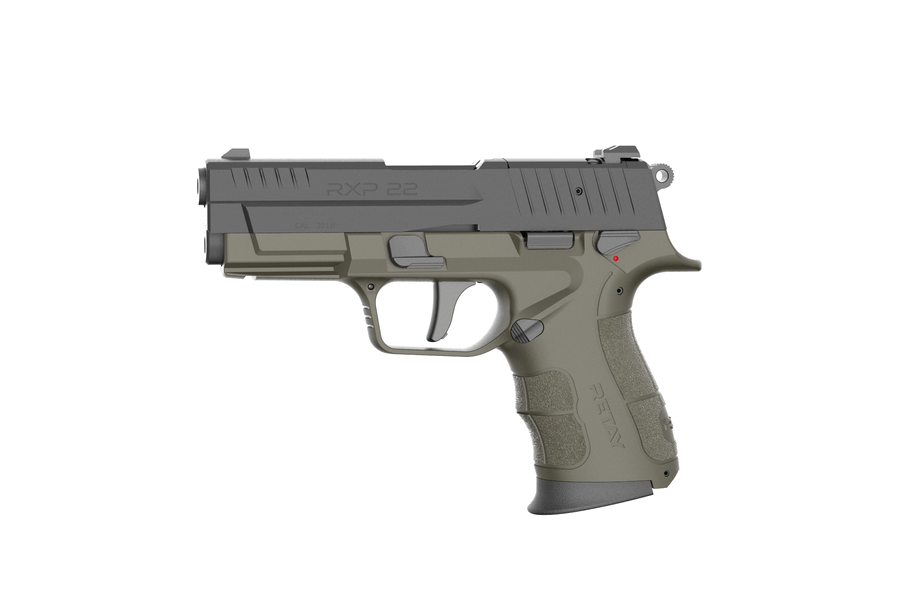 Retay RXP22 .22 LR Pistol – OD Green Frame/Black Slide