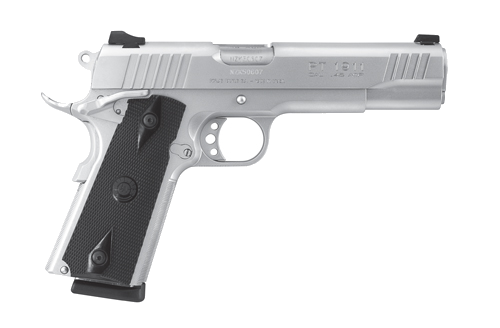 Taurus Pt1911 .45 ACP Pistol – Checkered Black Plastic