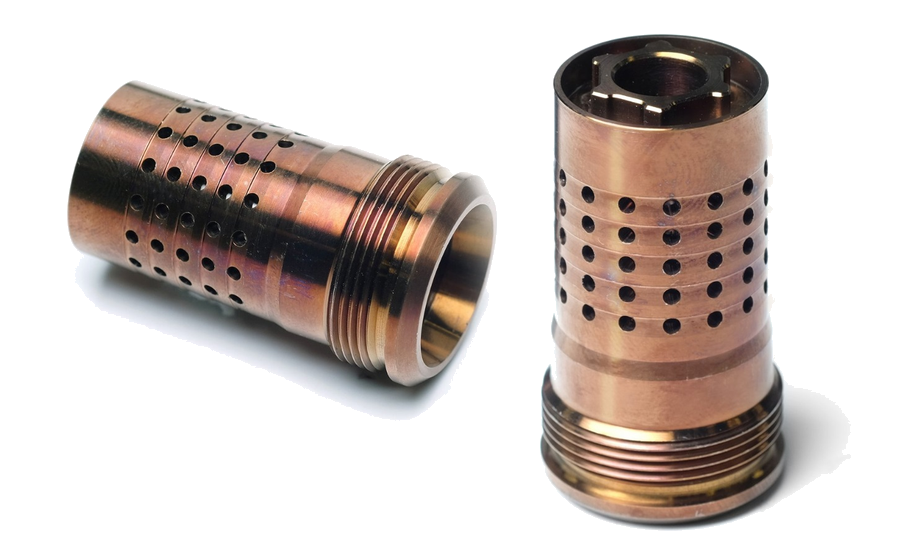 Q Cherry Bomb 8.6 Blackout Muzzle Brake – 5/8x24