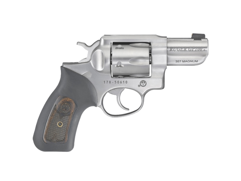 Ruger GP100 .357 Magnum Revolver – 2.5" Barrel, Gold