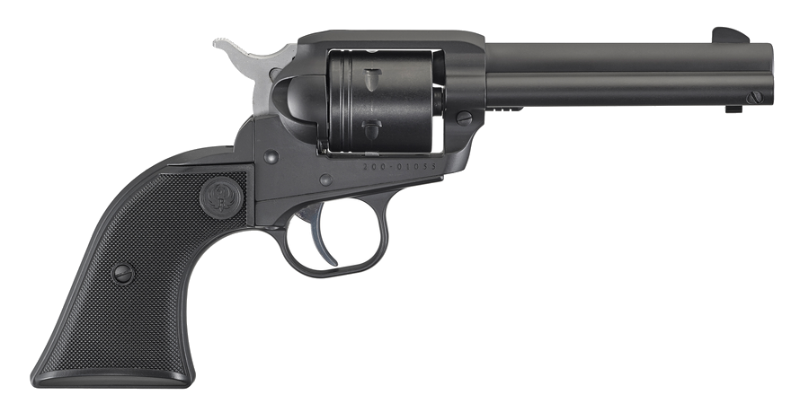 Ruger Wrangler .22 LR Revolver – 4.62" Barrel, Black