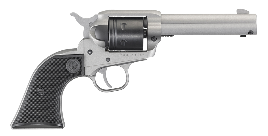 Ruger Wrangler .22 LR Revolver – 4.62" Barrel, Silver