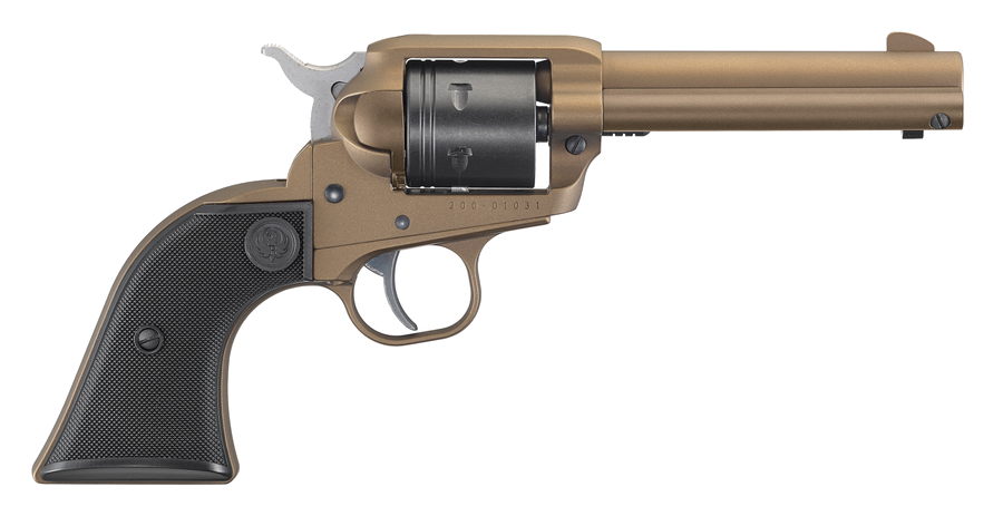 Ruger Wrangler .22 LR Revolver – 4.62" Barrel, Bronze