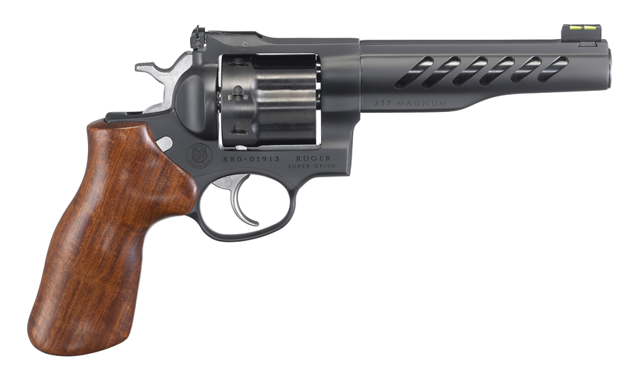 Ruger Super GP100 Competition Revolver – .357 Magnum / 38 Special, Matte PVD