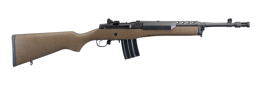Ruger Mini-14 Tactical 5.56 NATO Rifle – Speckled Black/Brown Hardwood