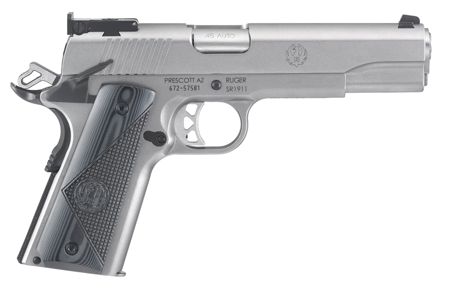 Ruger Sr1911 .45 ACP Pistol – 5" Barrel