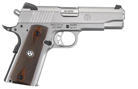 Ruger Sr1911 .45 ACP Pistol – 4.25" Barrel