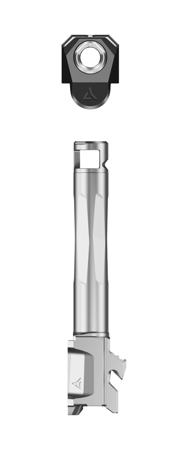 Radian Weapons Afterburner + Ramjet Glock 19 Gen 5 9mm Barrel – Grey