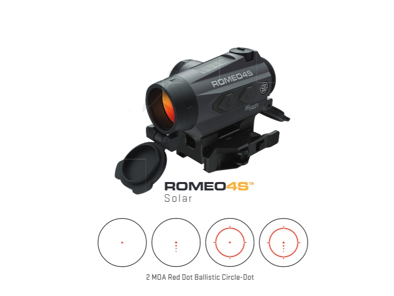SIG Sauer Romeo 4S Ballistic Circle Dot Red Dot Sight