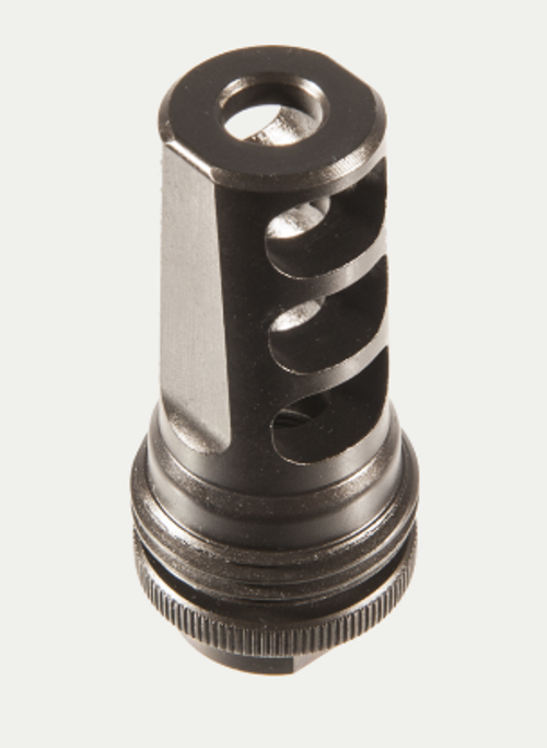 SilencerCo Harvester Big Bore Mzzle Muzzle Brake – 5/8x24, Black
