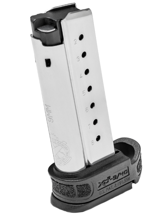 Springfield Armory XD-S Mod.2 9mm 8-Round Magazine – Stainless