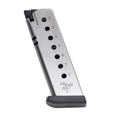SIG Sauer P220 .45 ACP 8-Round Magazine – Stainless
