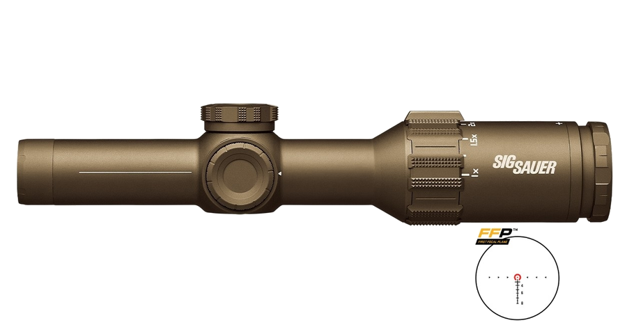SIG Sauer Tango 6T 1-6x24 Riflescope – Horseshoe Dot