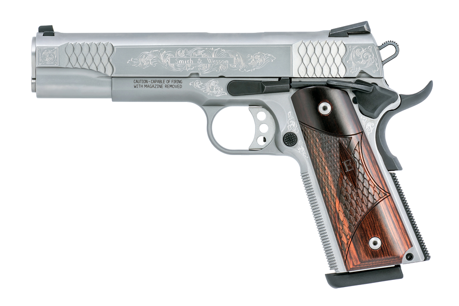 Smith & Wesson SW1911 Engraved .45 ACP Pistol