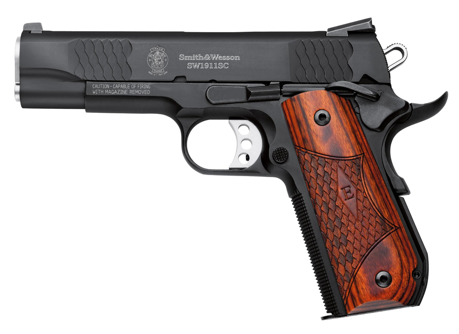 Smith & Wesson Sw1911sc .45 ACP Pistol – Black Melonite