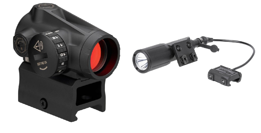 SIG Sauer Romeo MSR Gen II Package Red-Dot Sight – 2 MOA Red Dot, Black