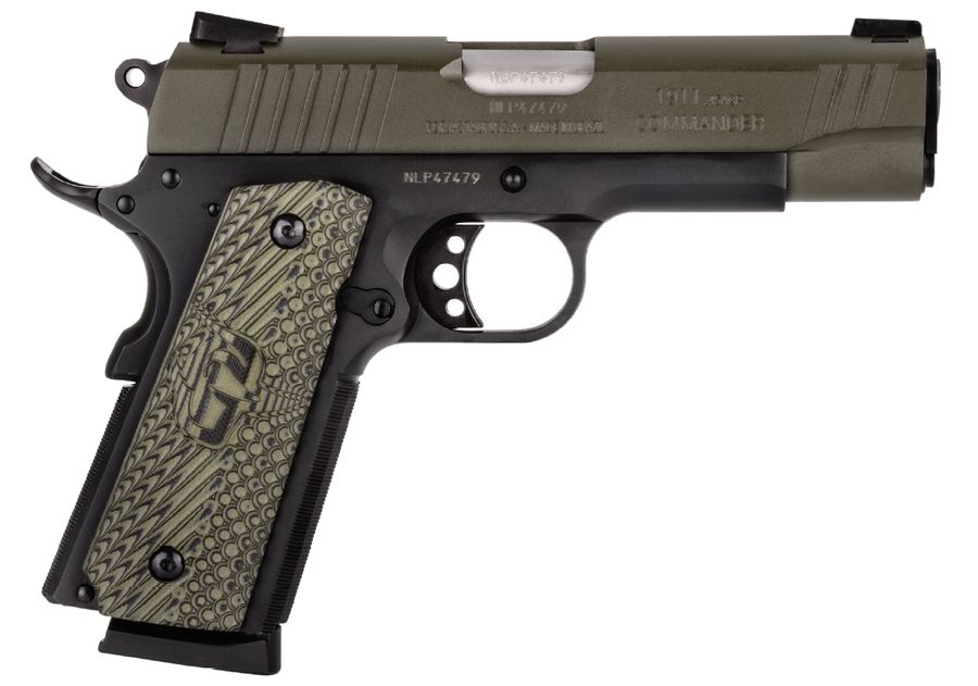 Taurus PT1911 Commander .45 ACP Pistol – OD Green