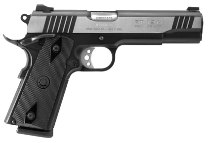 Taurus Pt1911 .45 ACP Pistol – 5", 8+1, Blue, Steel Frame, Black Plastic, Heinie Front Sight, includes two 8-round magazines